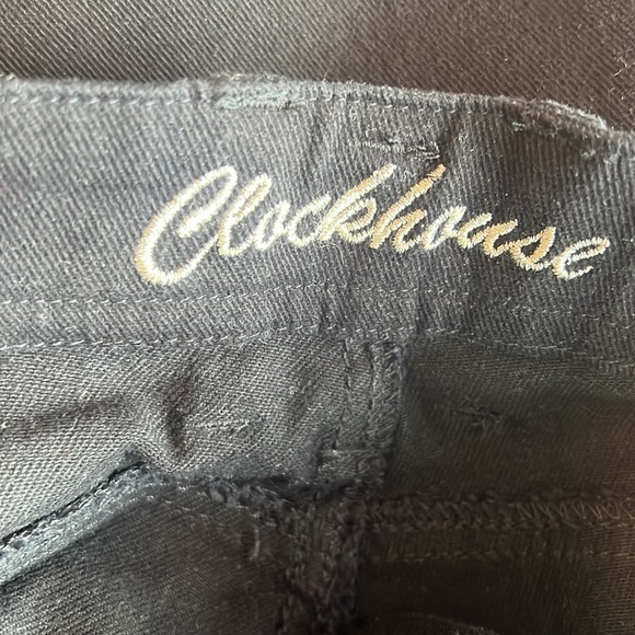 Clockhouse Black Mid Rise Straight Sequins Detailed Jeans Size EU 42 - Picture 11 of 16